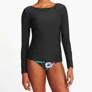 Twist-Back Rashguard for Women